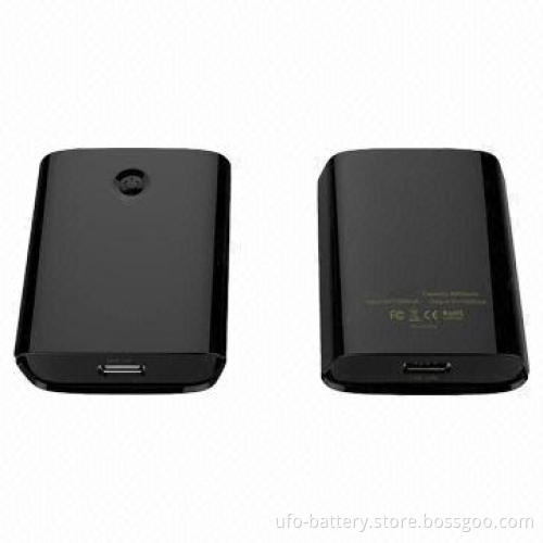 Power Banks with High-conversion Rate, Sized 70 x 60 x 22mm, 5V DC/1A Input